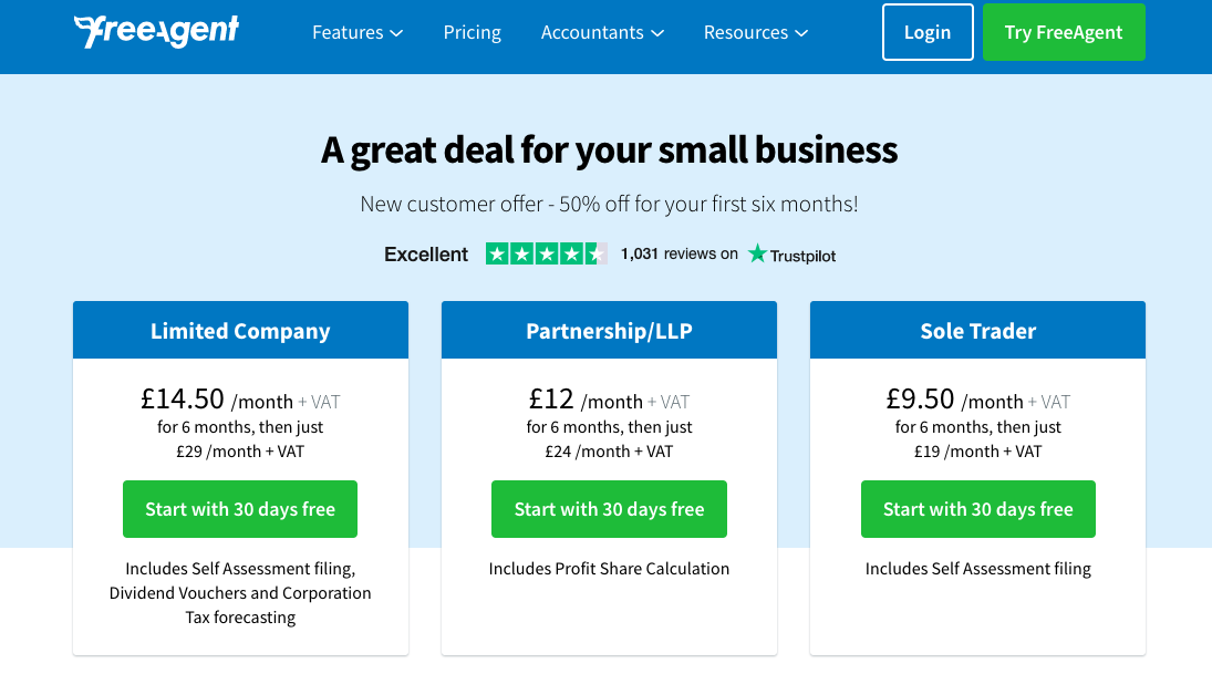 FreeAgent Accounting Software FreeAgent Accounting Software